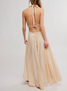 Free People Angel Maxi Dress in Buttercream detail view