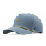 Melin Odysea Rope Bulls Icon Hydro Hat in Blue Stone and Gum front view