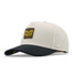 Melin Odysea Stacked Hydro Snapback Hat in Yellow Jacket classic angle