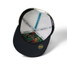 Melin Odysea Stacked Hydro Snapback Hat in Yellow Jacket side angle