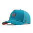 Melin Odysea Stacked Hydro Snapback Hat in Deep Sea front view