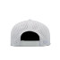 Melin Odysea Stacked Hydro Snapback Hat in America camo design, back view