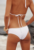 free-est by Free People Women's The Bayside Frankie Hipster Bikini Bottoms in White