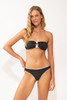 Rio de Sol Women's Linea Essential Reversible Bikini Bottoms flat lay