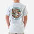 Burlebo Boys' Camo Mallard Duck Tee in Heather Grey detail view