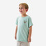 Burlebo Boys' Field Companion Tee Heather Sage front