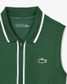 Lacoste Women's Ultra Dry Heritage Trim Golf Dress in Green and White