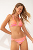 Rio de Sol Women's Solea Mel Bikini Halter Top front view