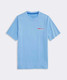Vineyard Vines Boys' Baseball Bat and Stars Short-Sleeve Harbor Performance Tee in Jake Blue
