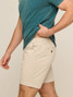 Chubbies Men's Originals Stretch Short 7 inch Khaki detail view