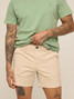 Chubbies Men's Originals Stretch Short 5.5 inch Khaki full length
