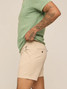 Chubbies Men's Originals Stretch Short 5.5 inch Khaki lifestyle view