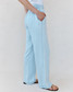 Bella Dahl Women's Multi Stitch Catalina Pants Coast front view