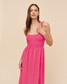Bella Dahl Women's Knit Combo Dress in Spiced Hibiscus