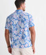 Vineyard Vines Men's Palm-arita Seabreeze Linen Blend Cabana Shirt in Coastline detail