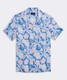 Vineyard Vines Men's Palm-arita Seabreeze Linen Blend Short-Sleeve Cabana Shirt in Coastline