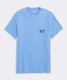 Vineyard Vines Men's Sportfisher Palm Whale Short-Sleeve Pocket Tee in Serenity Blue