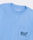 Vineyard Vines Men's Sportfisher Palm Whale Short-Sleeve Pocket Tee in Serenity Blue