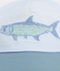 Vineyard Vines Tarpon Fish Rope Hat in Bonefish side angle