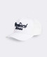 Vineyard Vines Golf Logo Hi-Pro Performance Trucker Hat in White Cap side view