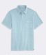 Vineyard Vines Men's Surf Polo in Del Mar Blue
