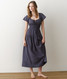 Marine Layer Women's Skye Midi Dress in Indigo