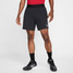 The Nike Men's Court Advantage Dri-FIT 6 inch Tennis Shorts in Black