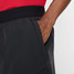 Nike Men's Court Advantage Dri-FIT 6 inch Tennis Shorts in Black side view