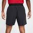 Nike Men's Court Advantage Dri-FIT 6 inch Tennis Shorts in Black back view