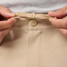 Mizzen+Main Men's Deck Shorts in Light Khaki detail view