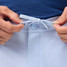 Mizzen+Main Men's Deck Shorts in Cloud Blue back view