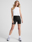 Beyond Yoga Women's Featherweight Minimal Crop Top in White front view