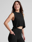 Beyond Yoga Women's Featherweight Minimal Crop Top in Darkest Night