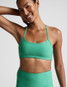 Beyond Yoga Women's Spacedye Racerback Sports Bra detail view