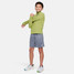 Nike Kids' Multi Dri-FIT Mesh Shorts Cool Grey front view