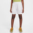 The Nike Kids' Nike Multi Dri-FIT Mesh Shorts in White