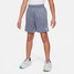 The Nike Kids' Nike Multi Dri-FIT Mesh Shorts in Cool Grey