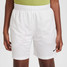 The Nike Kids' Nike Multi Dri-FIT Mesh Shorts in White