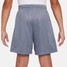 The Nike Kids' Nike Multi Dri-FIT Mesh Shorts in Cool Grey