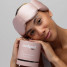 Nodpod Mineralized Silk Sleep Mask Petal strap detail