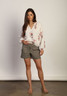 Dylan Women's Ryder Shorts Olive side view