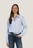 Dylan Women's Hi-Lo Modern Shirt in Blue