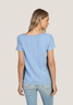 Dylan Women's Deep V-Tee in Denim
