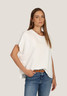 Dylan Women's Caplet Top in White
