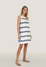 Dylan Women's Kelly Stripe Dress in White/Navy