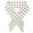 Lightweight Printed Neck Scarf in Ditsy Dot full view