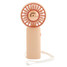 Round Handheld Desktop Mini Fan in Pink