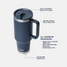 YETI Travel Straw Mug