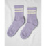 Unified Gym Socks Lilac crew view