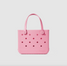Bogg Bags Bitty Tote Blowing Pink Bubbles front view